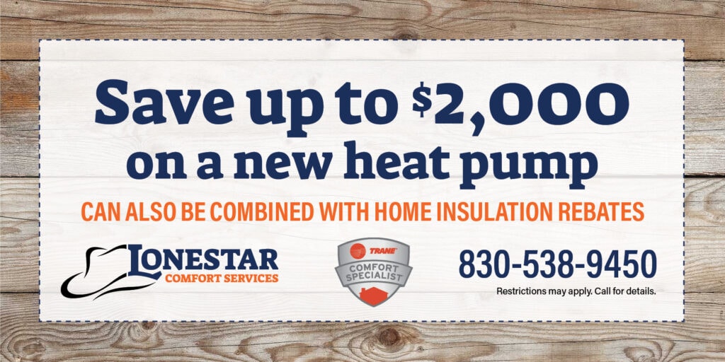 Save up to 00 on a new heat pump