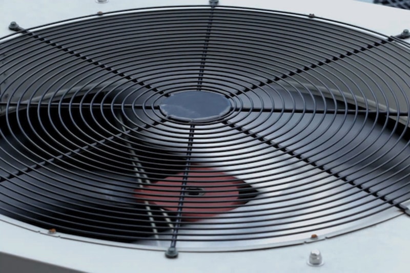 Video - The Importance of AC Maintenance. Close up of AC unit.