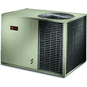 Trane XR13.4h Packaged Over/Under Heat Pump.